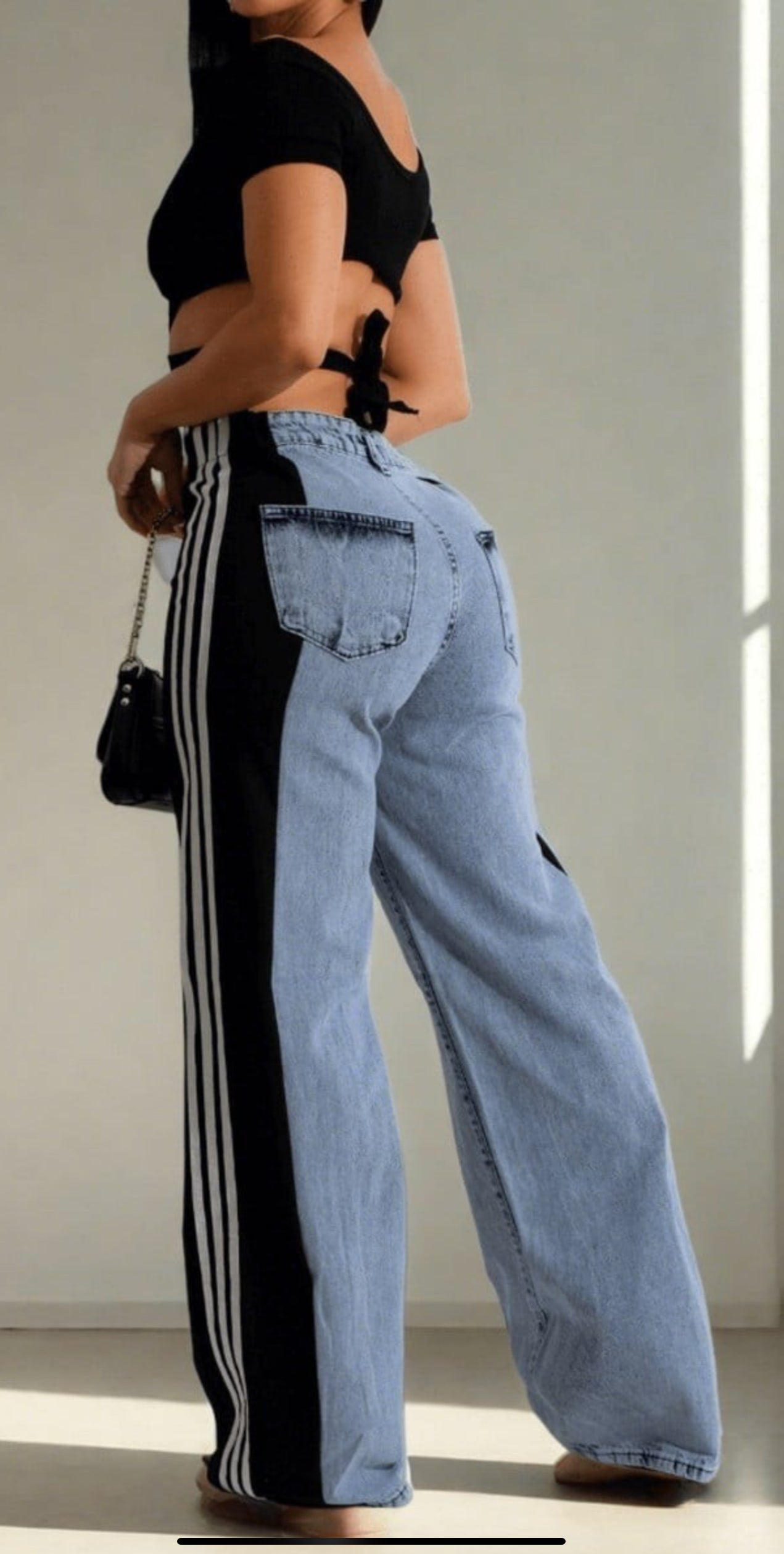 Spice Gurl Jeans Denim Blk