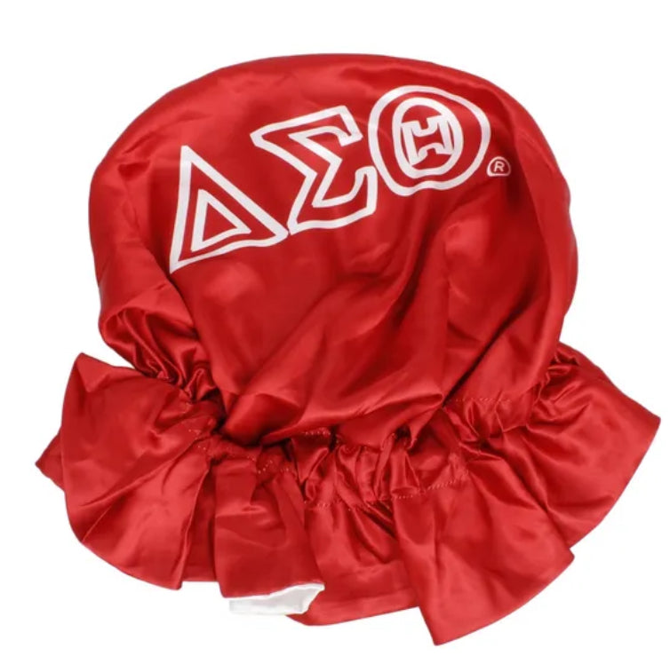 Satin Sleep Bonnet Cap