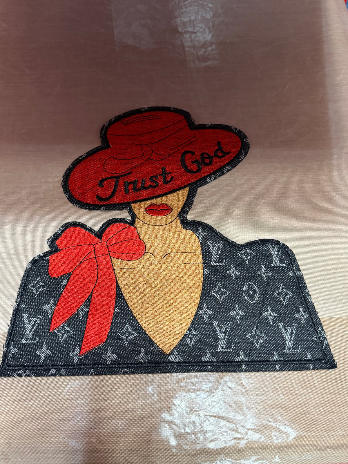 LV Lady Patch