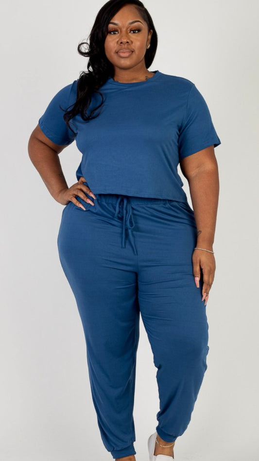 Crop Top Legging set