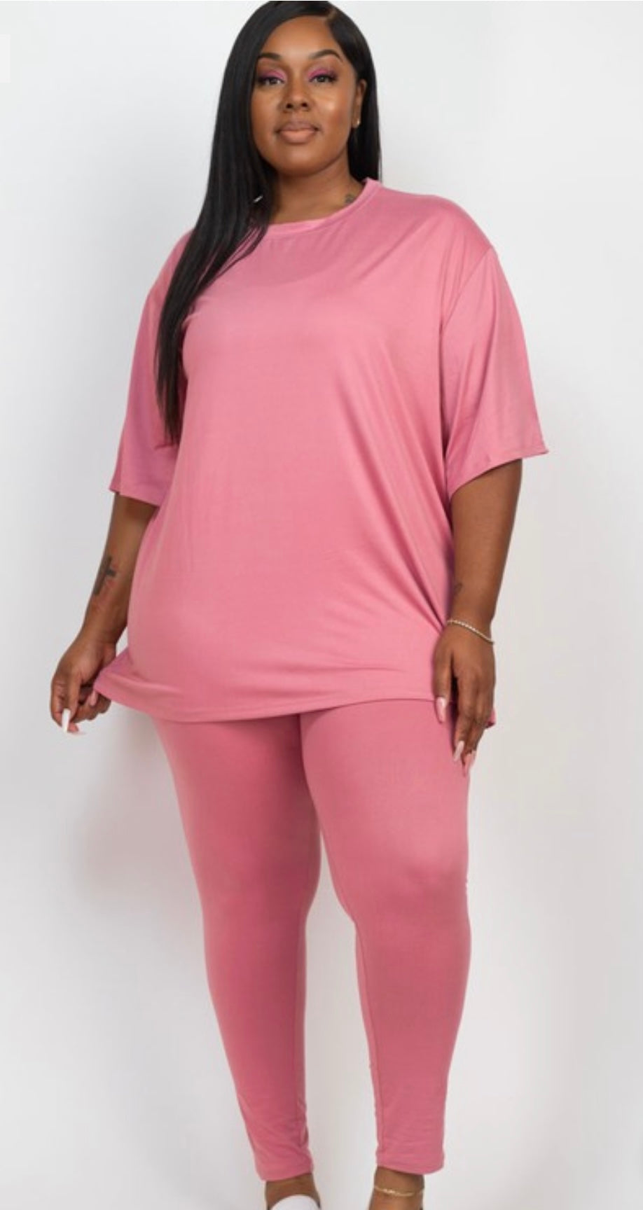 Oversized Shirt and Leggings set