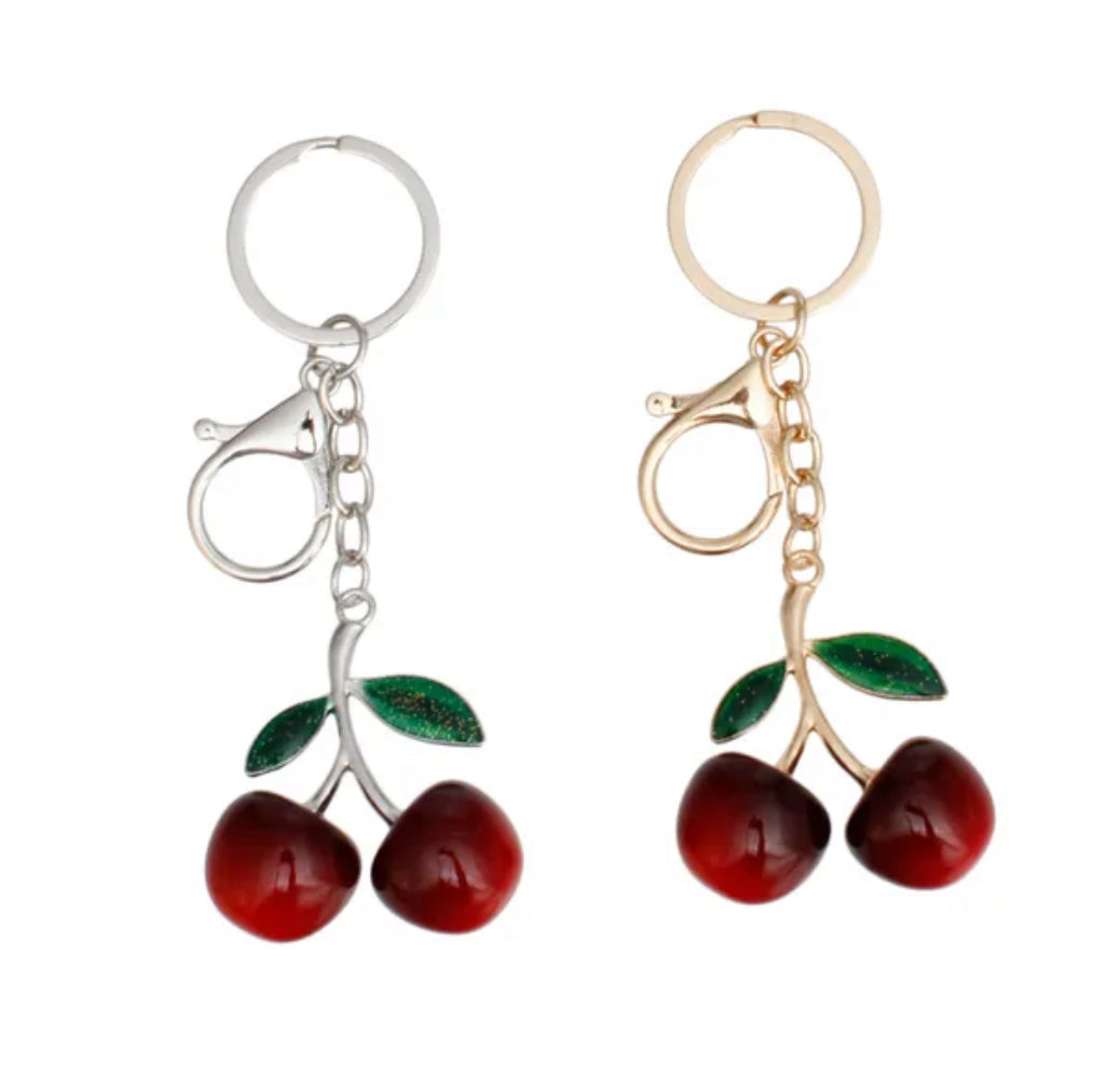 Cherry Keychain